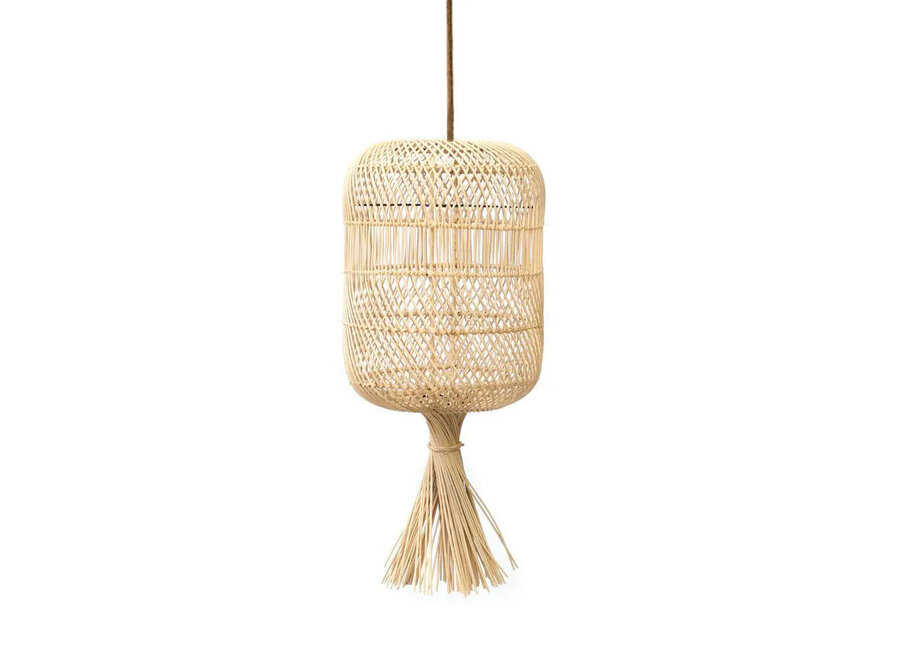 Le Dumpling Lampadaire - Suspension - Naturel - S