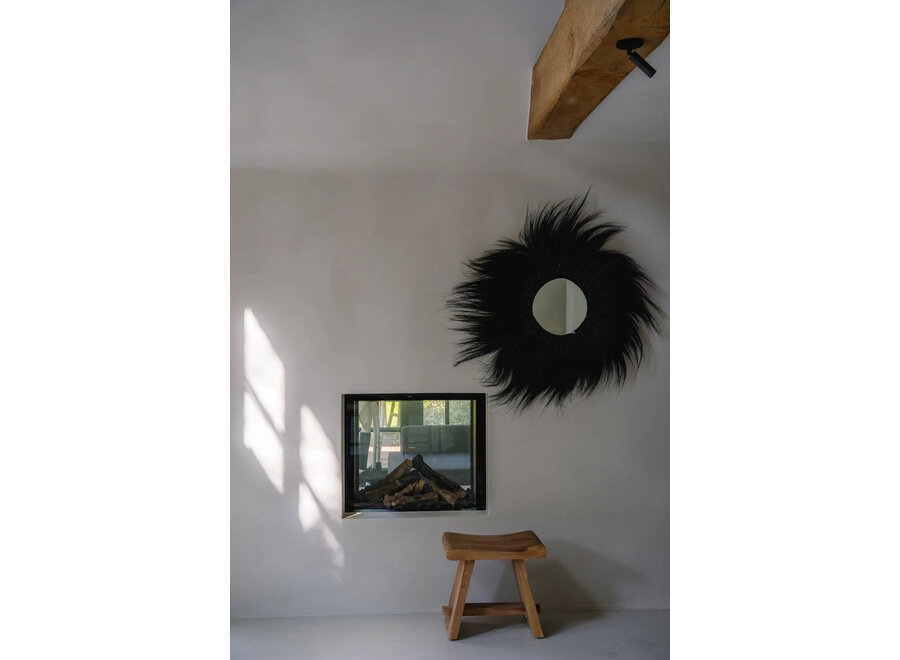 Der Simba Spiegel - Schwarz - L