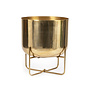De Messing Plantenbak Op Voet - Messing - XL