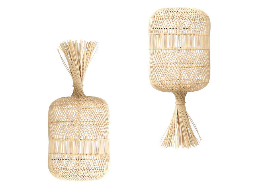 The Dumpling Floor Lamp - Pendant - Natural - M