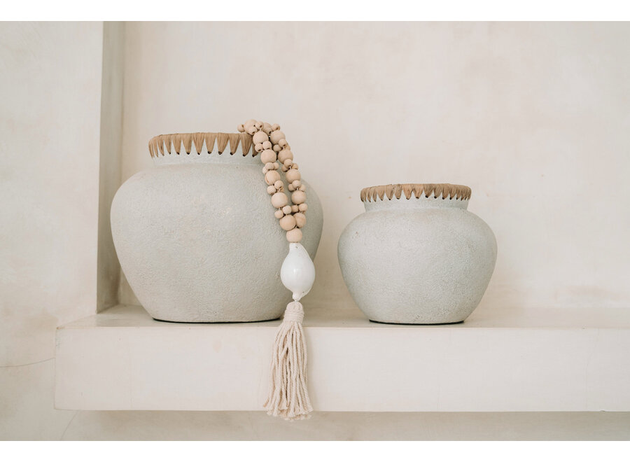 The Kubu Necklace - Natural White