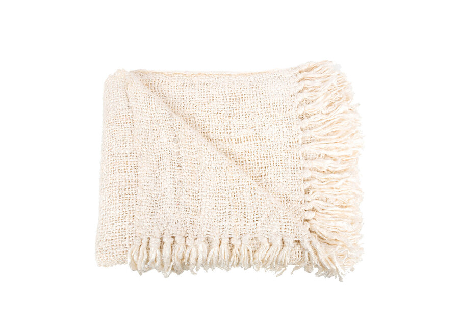 The s'il vous Plaid - Cream