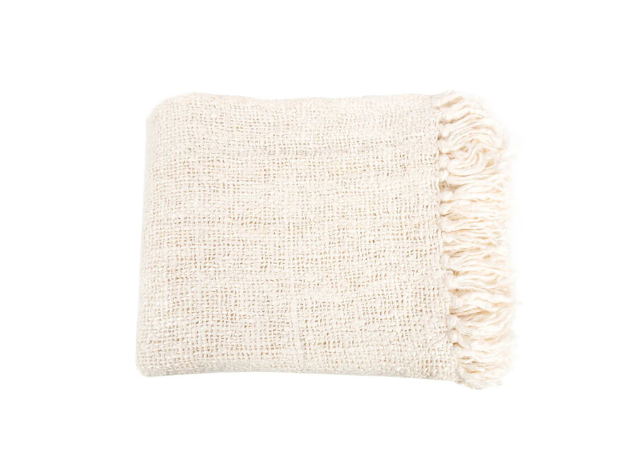 Coperta S'il Vous Plaid - Crema