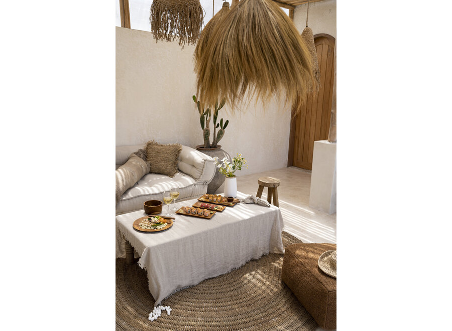 The Linen Tablecloth - Beige - 150x250