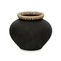 The Styly Vase - Black Natural - L