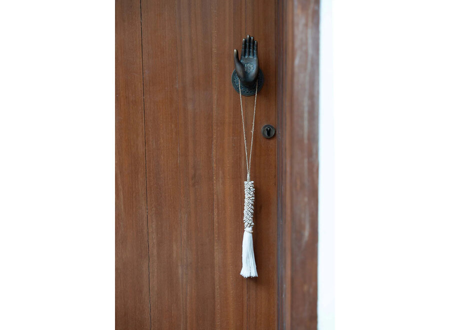 De Cowrie & Cotton Hangdecoratie - Naturel