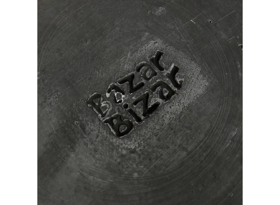 The Burned Classic Plate - Black - M