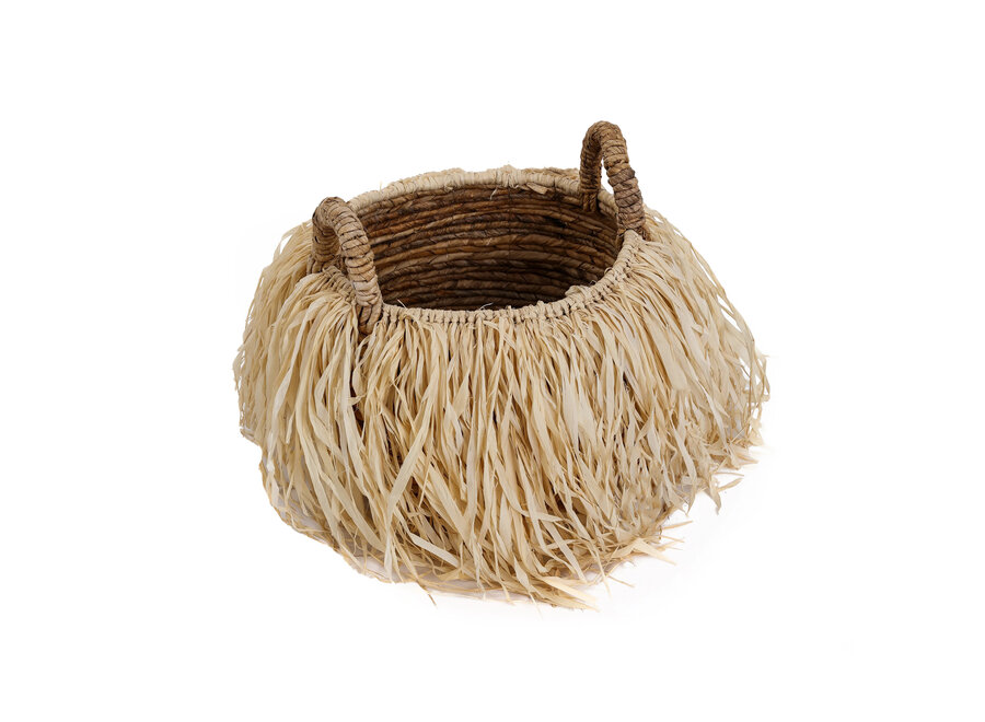 De Raffia Mand - M
