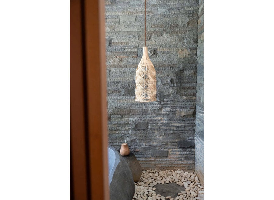 La Lampada A Sospensione Garaffa - Naturale - L