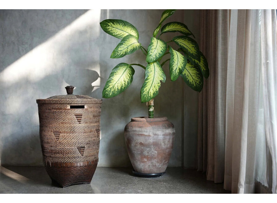 Le Panier à Linge Colonial - Brun Naturel - XL
