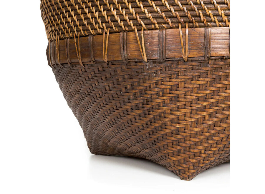 De Colonial Wasmand - Naturel Bruin - XL