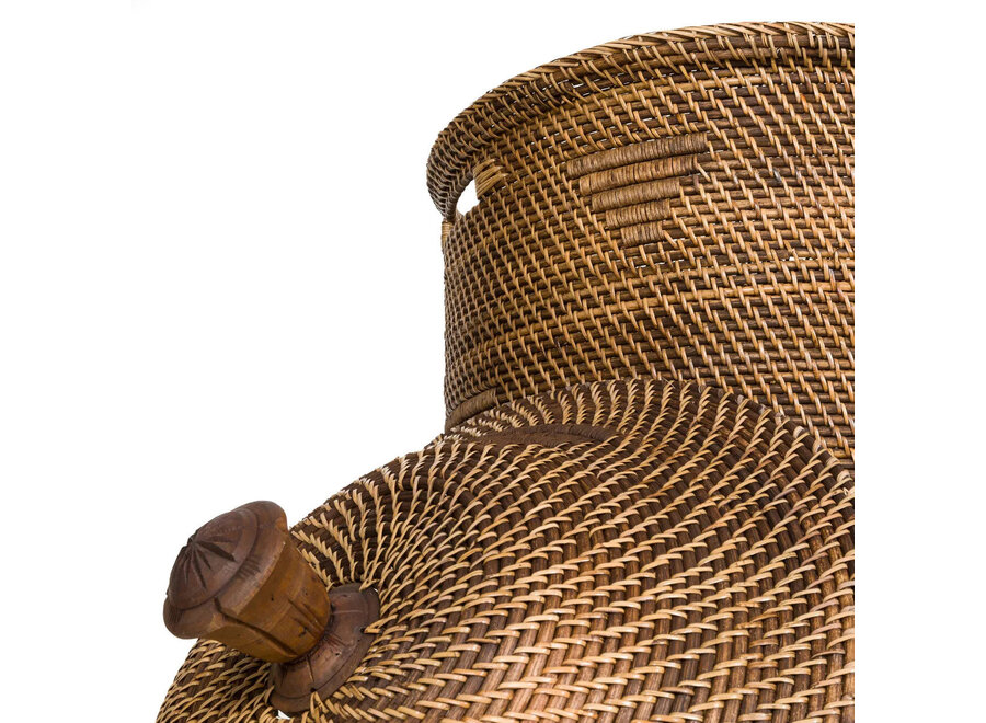 Der Colonial Wäschekorb - Naturbraun - XL