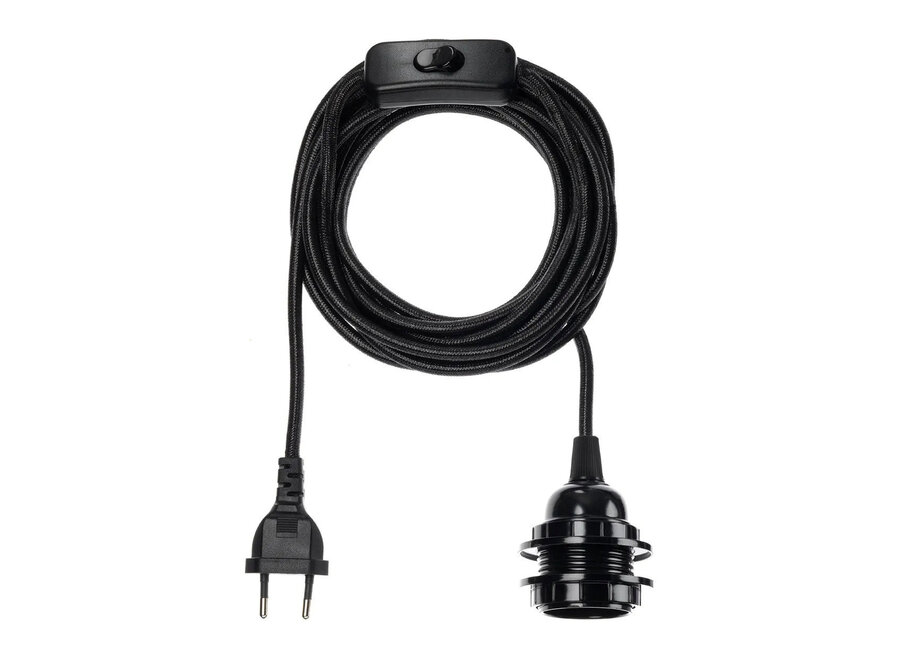 Montura para Lámparas - Negro