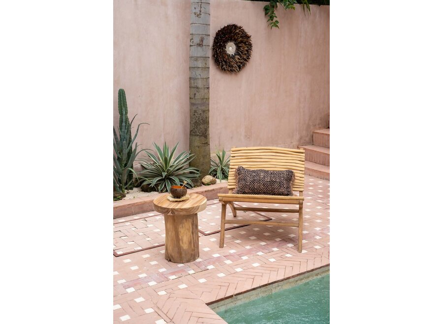 De Coastal Juju Muurdecoratie - Zwart Bruin - L