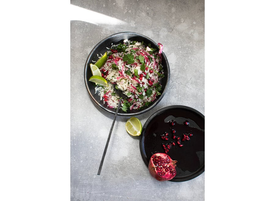 Het Burned Diepbord - Zwart - M