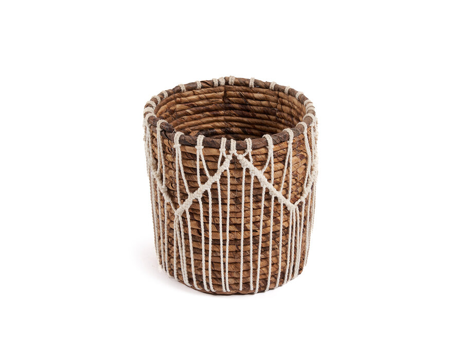 The Macra-mazing Basket - Natural White - M
