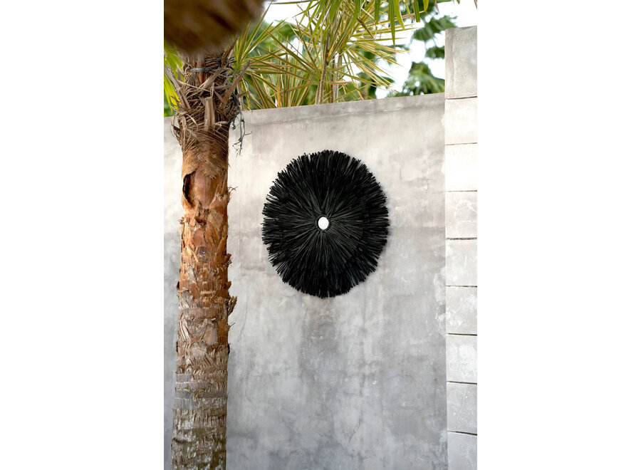 The Raffia Juju - Black