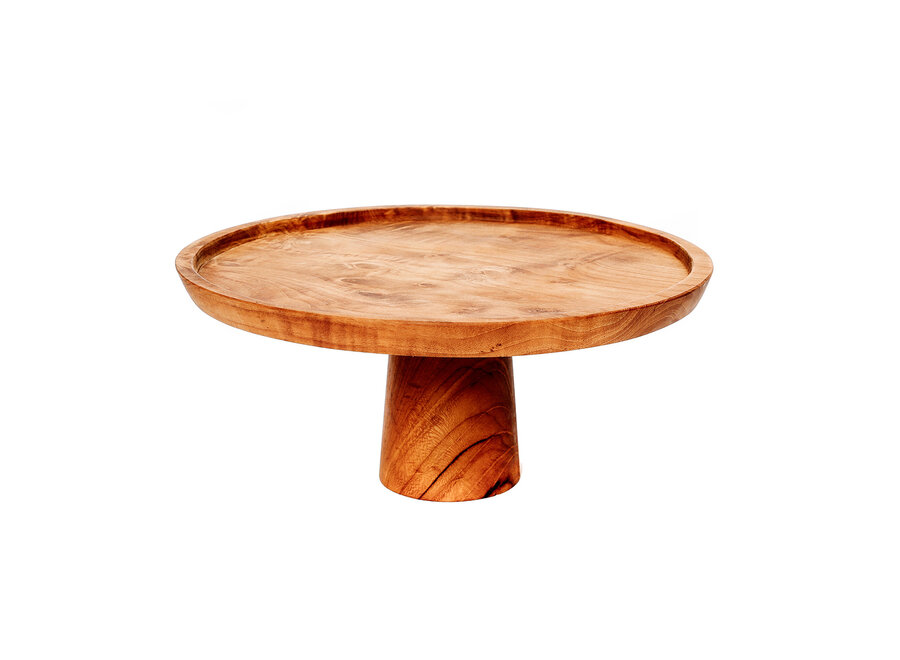 The Teak Root Cake Dish - L