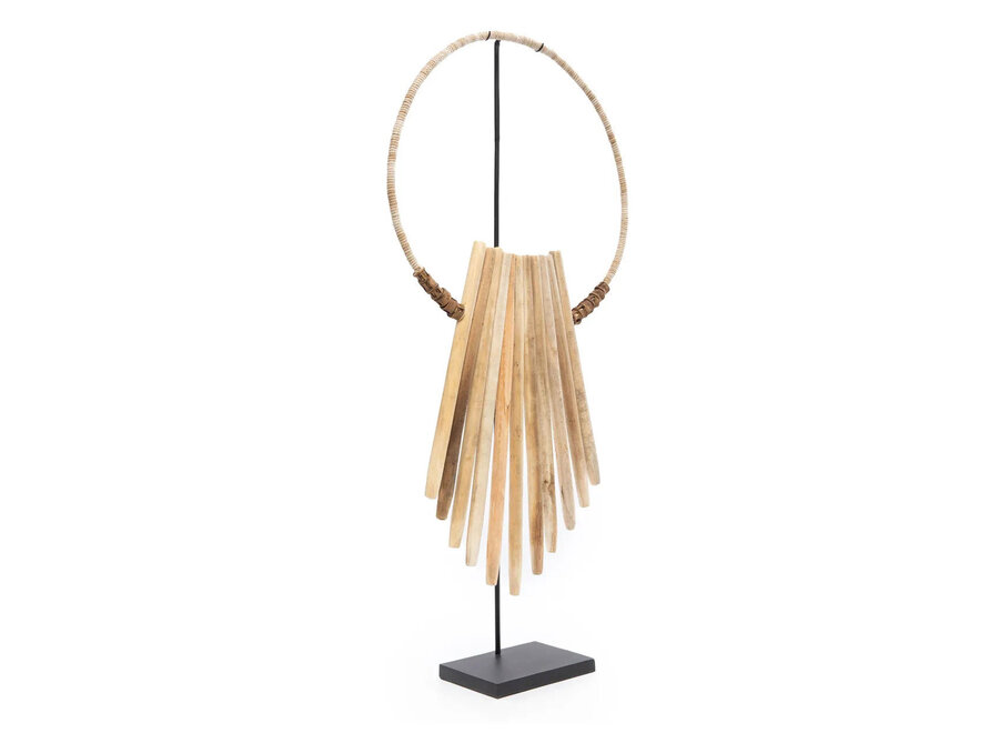 The Wooden Sticks On Stand - Natural