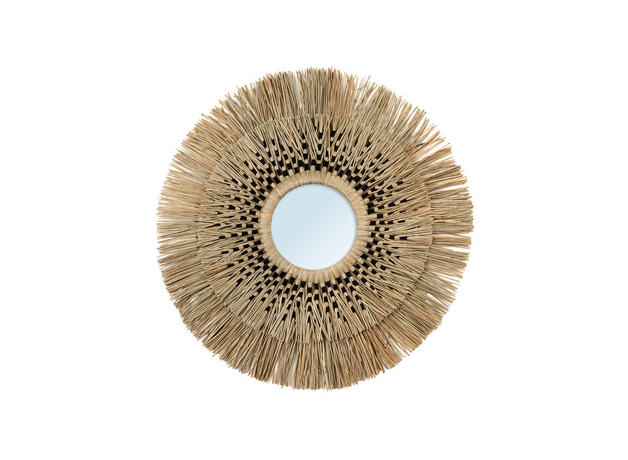 The Havana Mirror - Natural Black - L