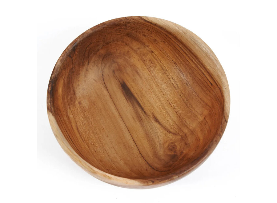 Die Teak Root Snackschale - S