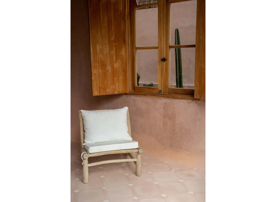 The Island One Seater - Natural White