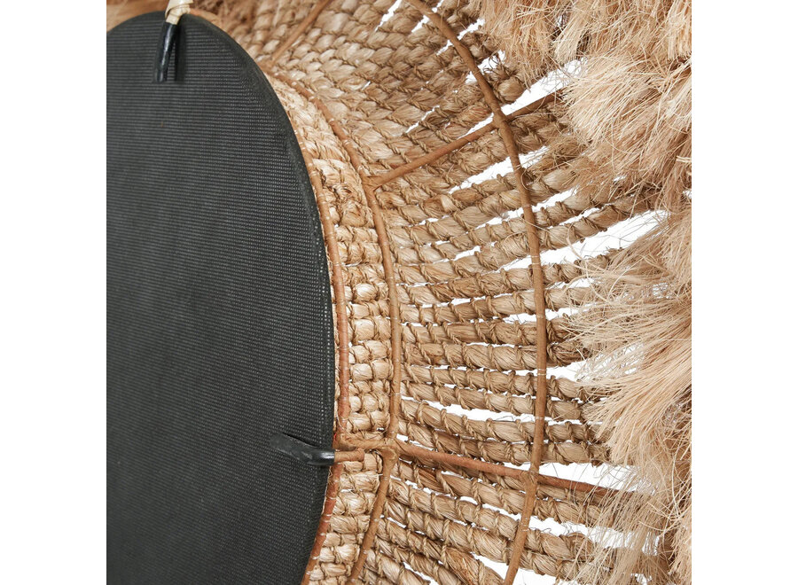 The Abaca Solomon Mirror - Natural