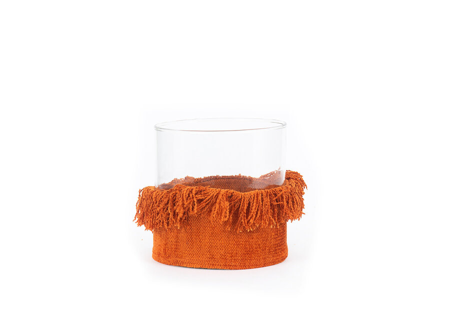 De Oh My Gee Kaarshouder - Roest Velvet - XL