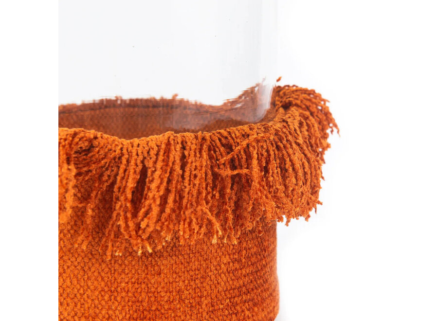 Le Bougeoir Oh My Gee - Velours Rouille - XL