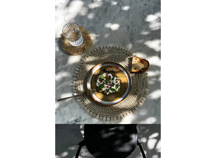 De Seagrass Shell Placemat - Naturel