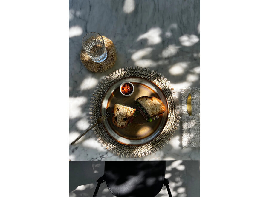 Le Set De Table Seagrass Shell - Naturel