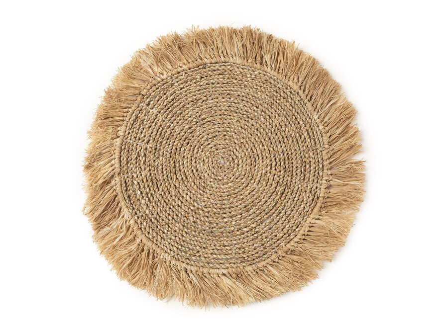 The Seagrass Raffia Placemat - Natural