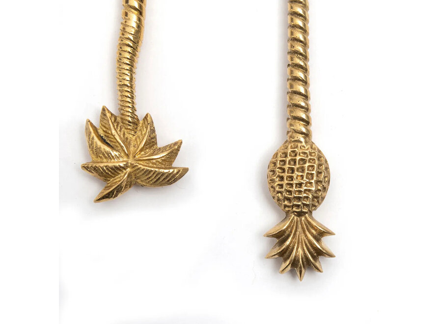 Die Palm Tree Gabel - Goldfarben
