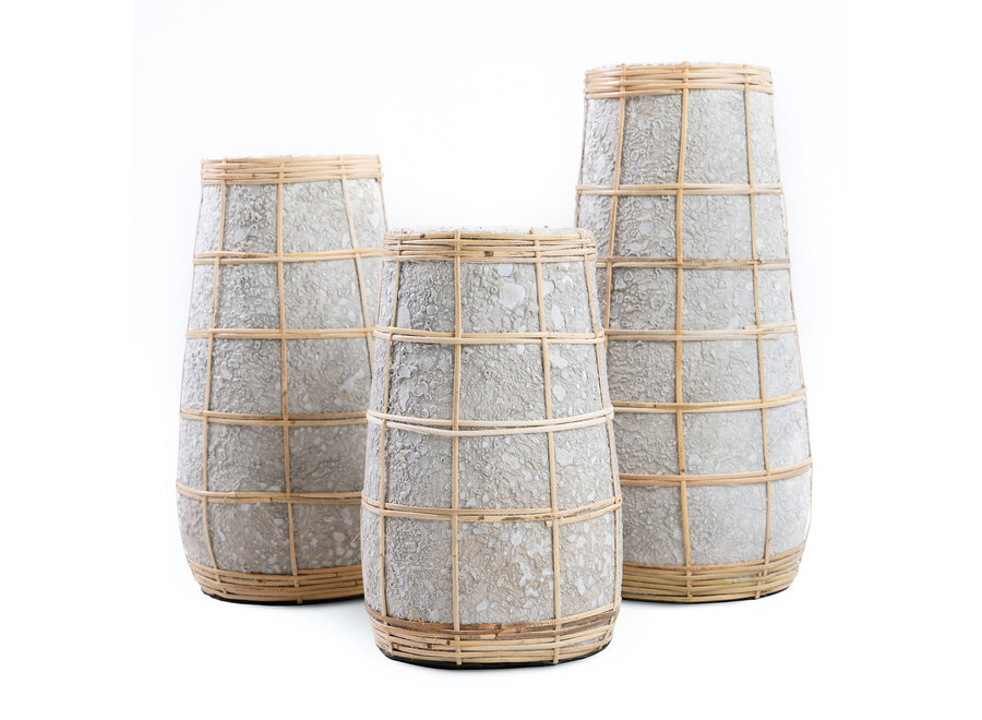 Il Vaso Cutie - Calcestruzzo Naturale - S