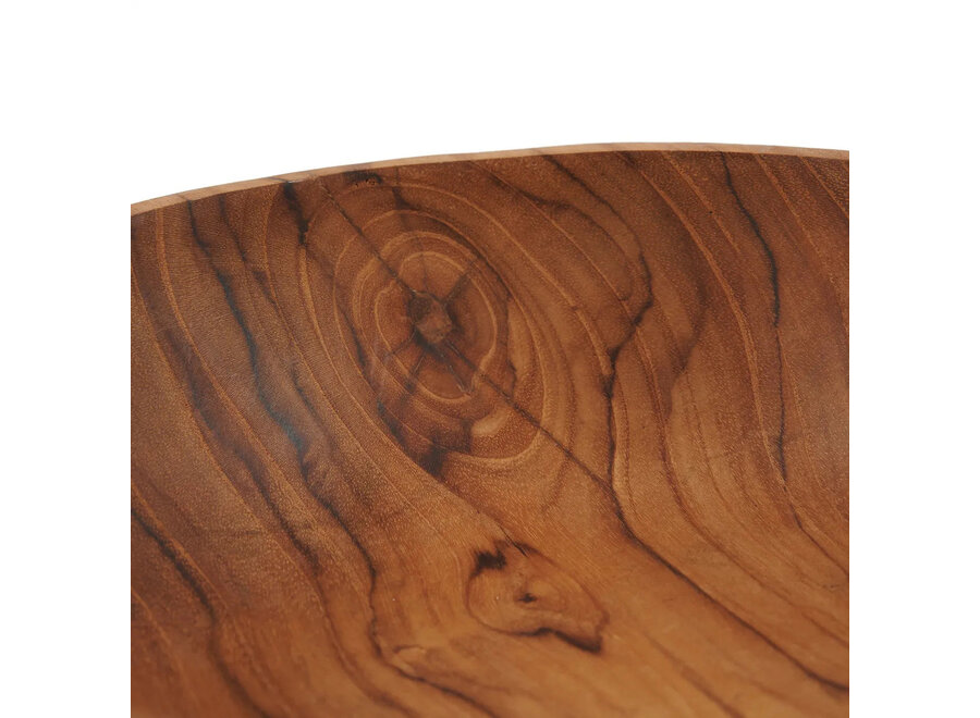 The Teak Root Snack Bowl - M