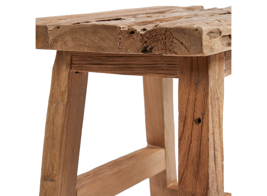 Lo Sgabello Yoke - Naturale - L