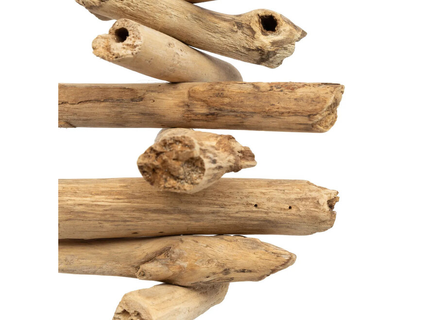 De Raffia Driftwood Hangdecoratie