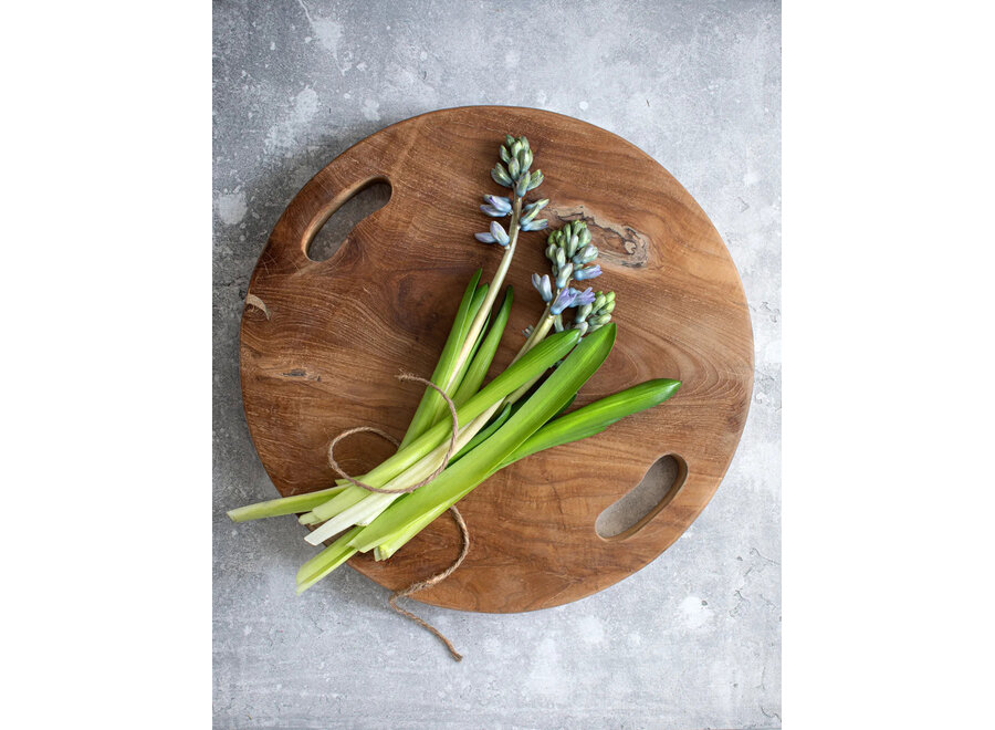 Il Tagliere In Teak Root - Naturale - M