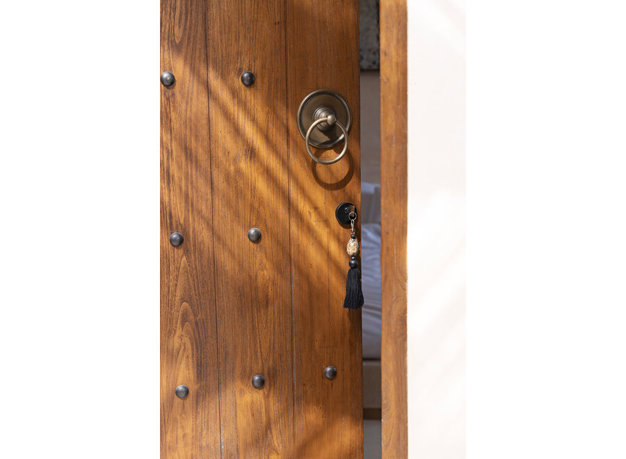 De Sumbawa Sleutelhanger - Zwart Bruin