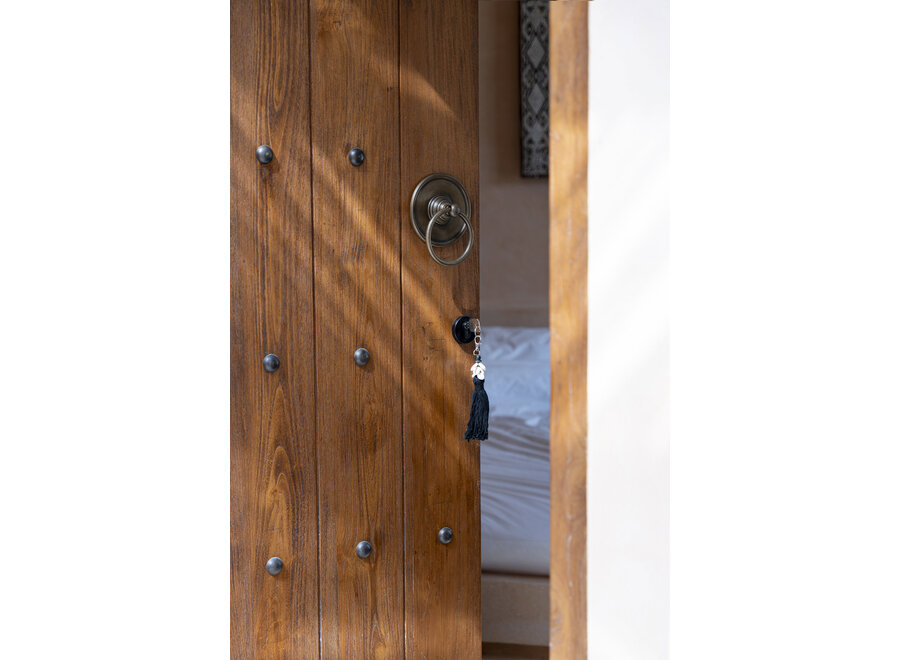 De Sumbawa Sleutelhanger - Zwart Bruin