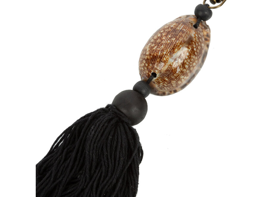 Il Portachiavi Sumbawa - Nero Marrone