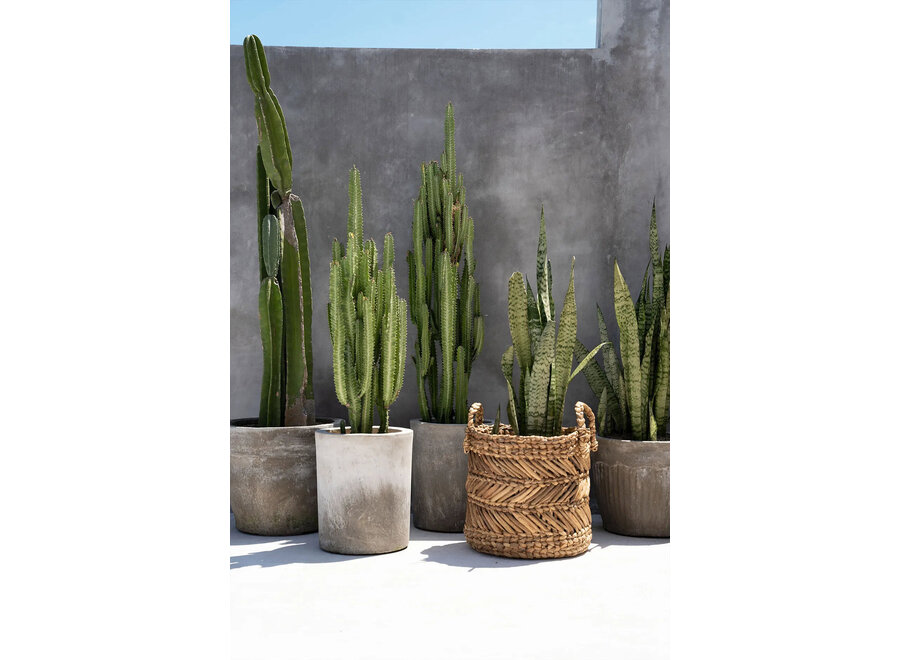 Le Panier En Feuilles De Banane Zigzag - M