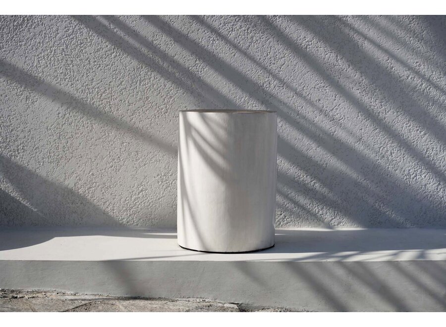 Le Tabouret Tribe - Blanc Naturel