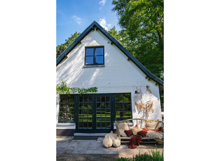 Der Oh My Gee Kissenbezug - Burgunder Samt - 35x100