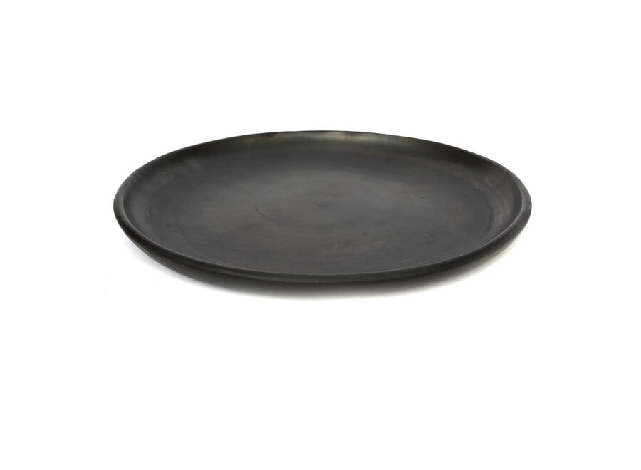 L'Assiette Classique Brûlée - Noir - L