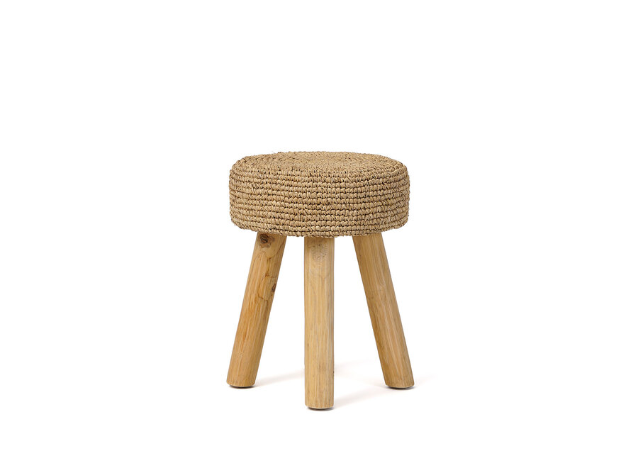 Le Tabouret Raphia - Naturel