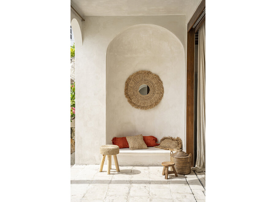 De Raffia Kruk - Naturel