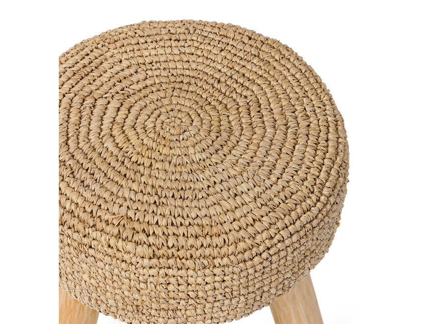 De Raffia Kruk - Naturel
