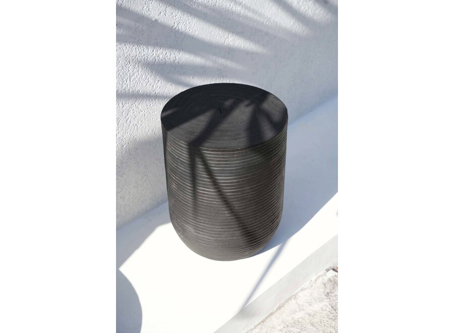 The Buntuk Stool - Black