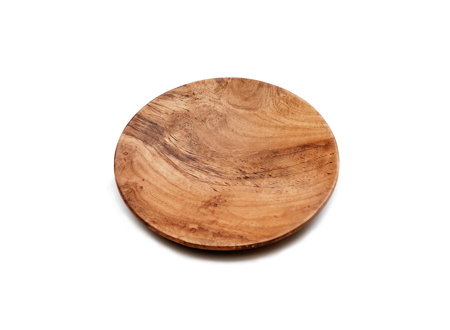 L'Assiette Ronde Teak Root - M